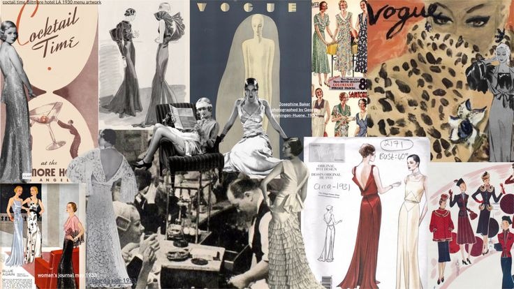Collage de moda